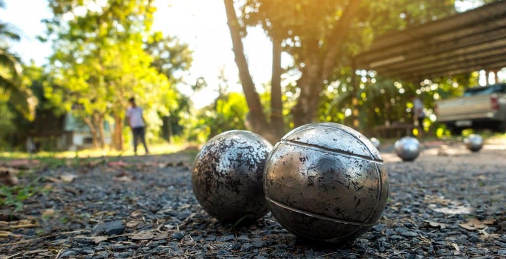 Terrain de pétanque ardèche