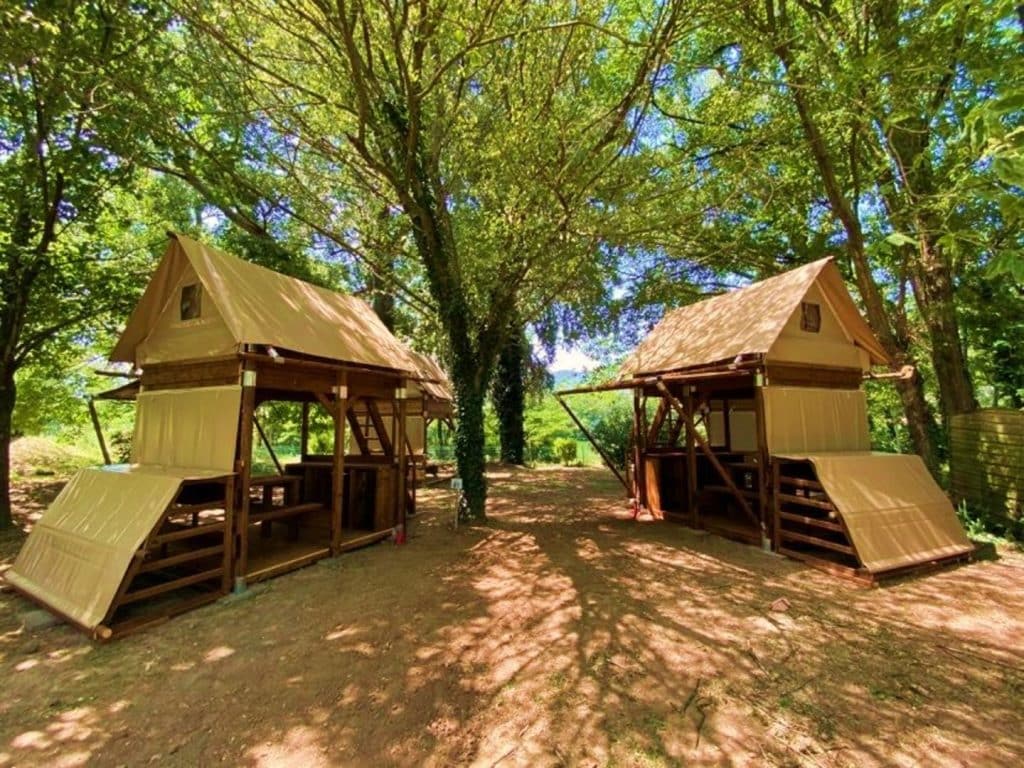 Biwac Camping Ardèche Frankreich