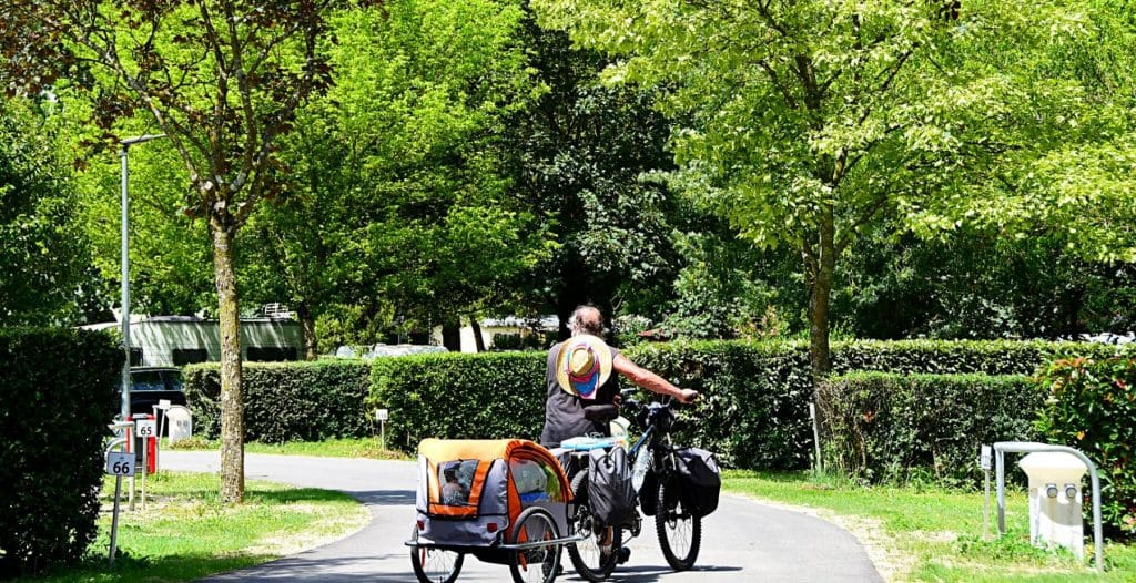 cycliste camping Harmony