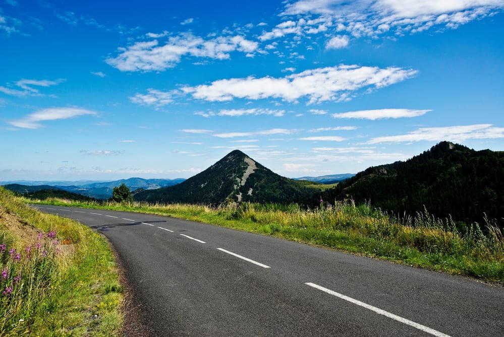 route Ardèche nahe A7